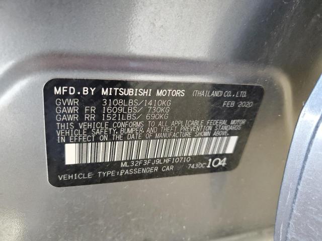 Photo 11 VIN: ML32F3FJ9LHF10710 - MITSUBISHI MIRAGE 