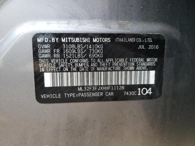 Photo 11 VIN: ML32F3FJXHHF11128 - MITSUBISHI MIRAGE 