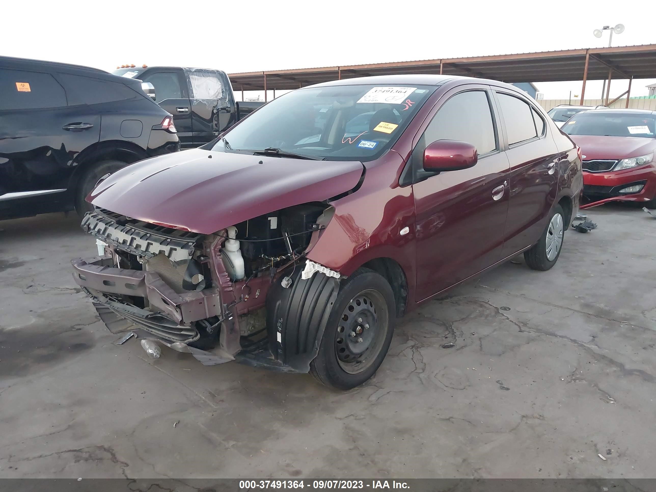 Photo 1 VIN: ML32F3FJXJHF08073 - MITSUBISHI MIRAGE 