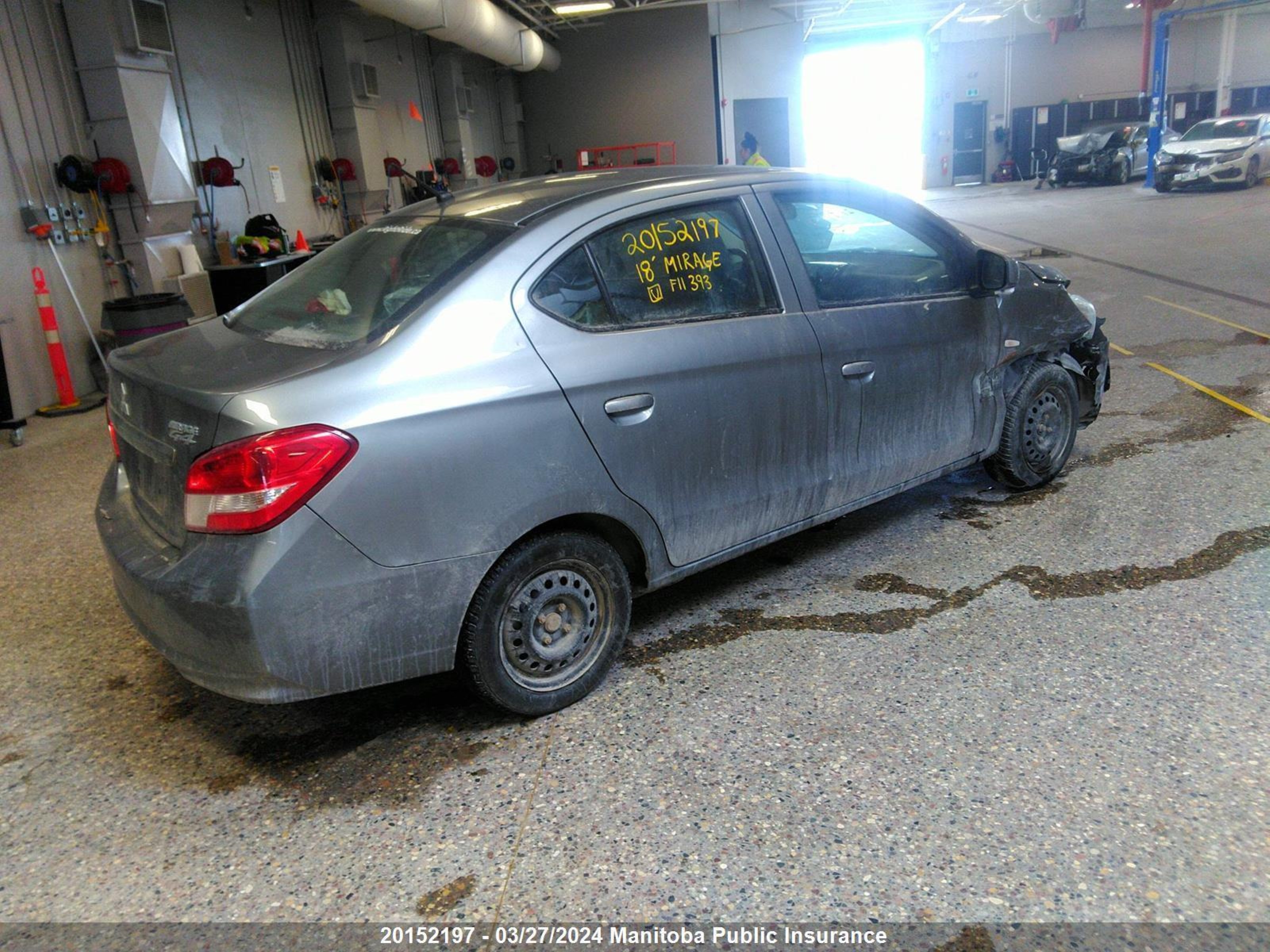 Photo 3 VIN: ML32F3FJXJHF11393 - MITSUBISHI MIRAGE 