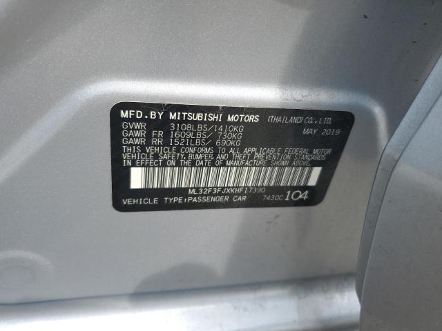 Photo 12 VIN: ML32F3FJXKHF17390 - MITSUBISHI MIRAGE G4 