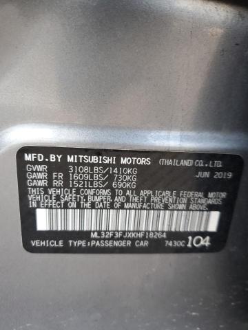 Photo 11 VIN: ML32F3FJXKHF18264 - MITSUBISHI MIRAGE 