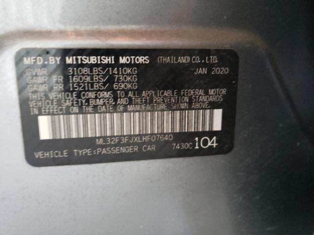 Photo 11 VIN: ML32F3FJXLHF07640 - MITSUBISHI MIRAGE 