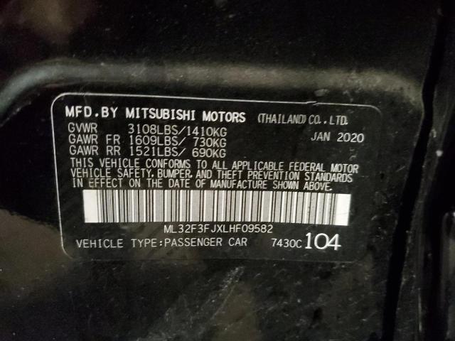 Photo 11 VIN: ML32F3FJXLHF09582 - MITSUBISHI MIRAGE 