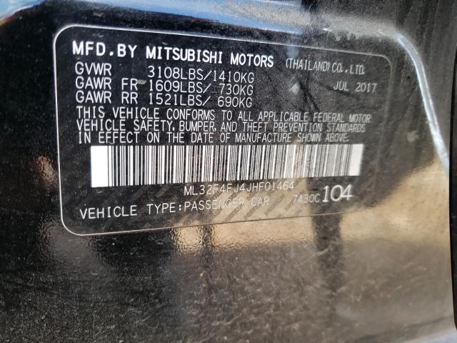 Photo 9 VIN: ML32F4FJ4JHF01464 - MITSUBISHI MIRAGE G4 