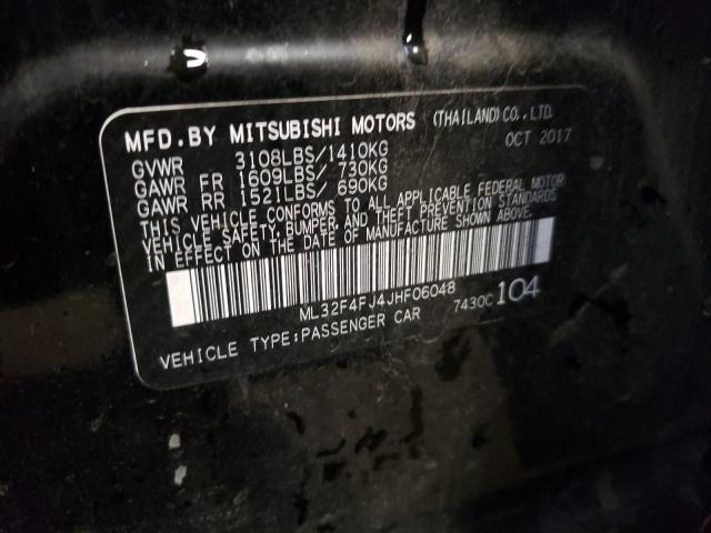 Photo 9 VIN: ML32F4FJ4JHF06048 - MITSUBISHI MIRAGE G4 