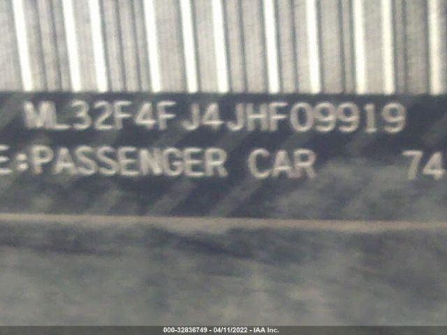 Photo 8 VIN: ML32F4FJ4JHF09919 - MITSUBISHI MIRAGE G4 