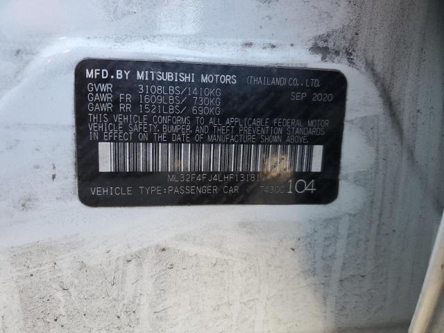 Photo 11 VIN: ML32F4FJ4LHF13181 - MITSUBISHI MIRAGE G4 