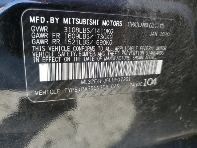 Photo 11 VIN: ML32F4FJ5LHF07261 - MITSUBISHI MIRAGE G4 