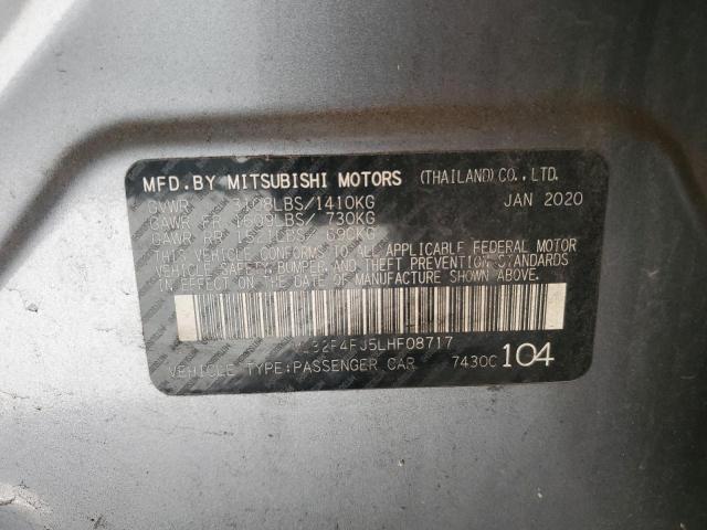 Photo 11 VIN: ML32F4FJ5LHF08717 - MITSUBISHI MIRAGE G4 