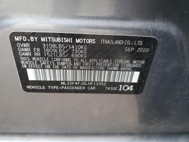 Photo 11 VIN: ML32F4FJ5LHF13352 - MITSUBISHI MIRAGE 