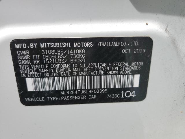 Photo 11 VIN: ML32F4FJ6LHF03395 - MITSUBISHI MIRAGE G4 