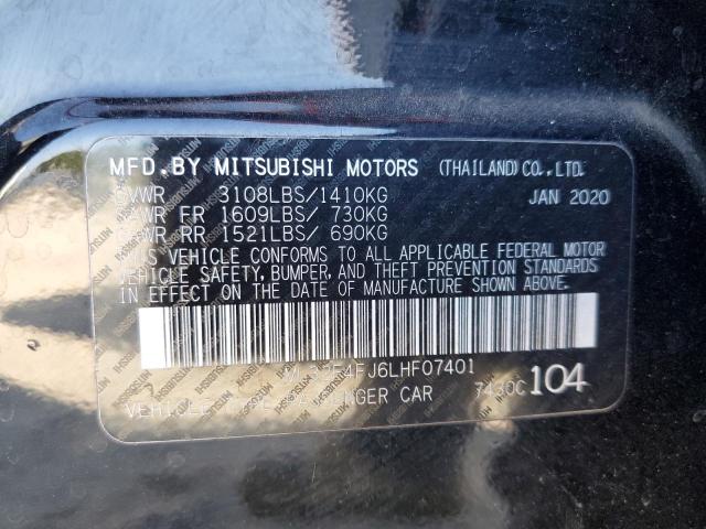 Photo 11 VIN: ML32F4FJ6LHF07401 - MITSUBISHI MIRAGE G4 