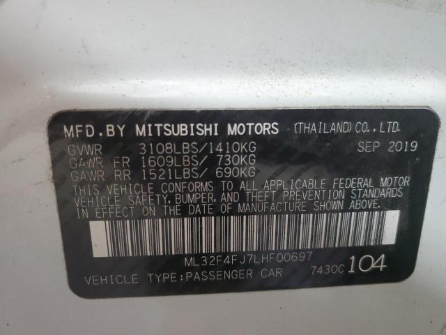 Photo 11 VIN: ML32F4FJ7LHF00697 - MITSUBISHI MIRAGE G4 