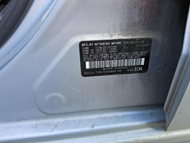 Photo 11 VIN: ML32F4FJ7LHF02076 - MITSUBISHI MIRAGE G4 