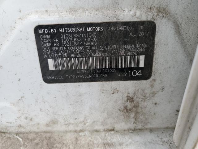 Photo 11 VIN: ML32F4FJ8JHF01029 - MITSUBISHI MIRAGE 