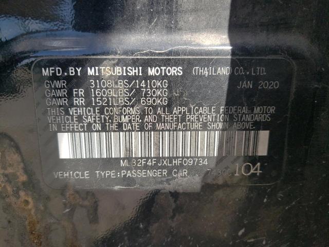 Photo 11 VIN: ML32F4FJXLHF09734 - MITSUBISHI MIRAGE 