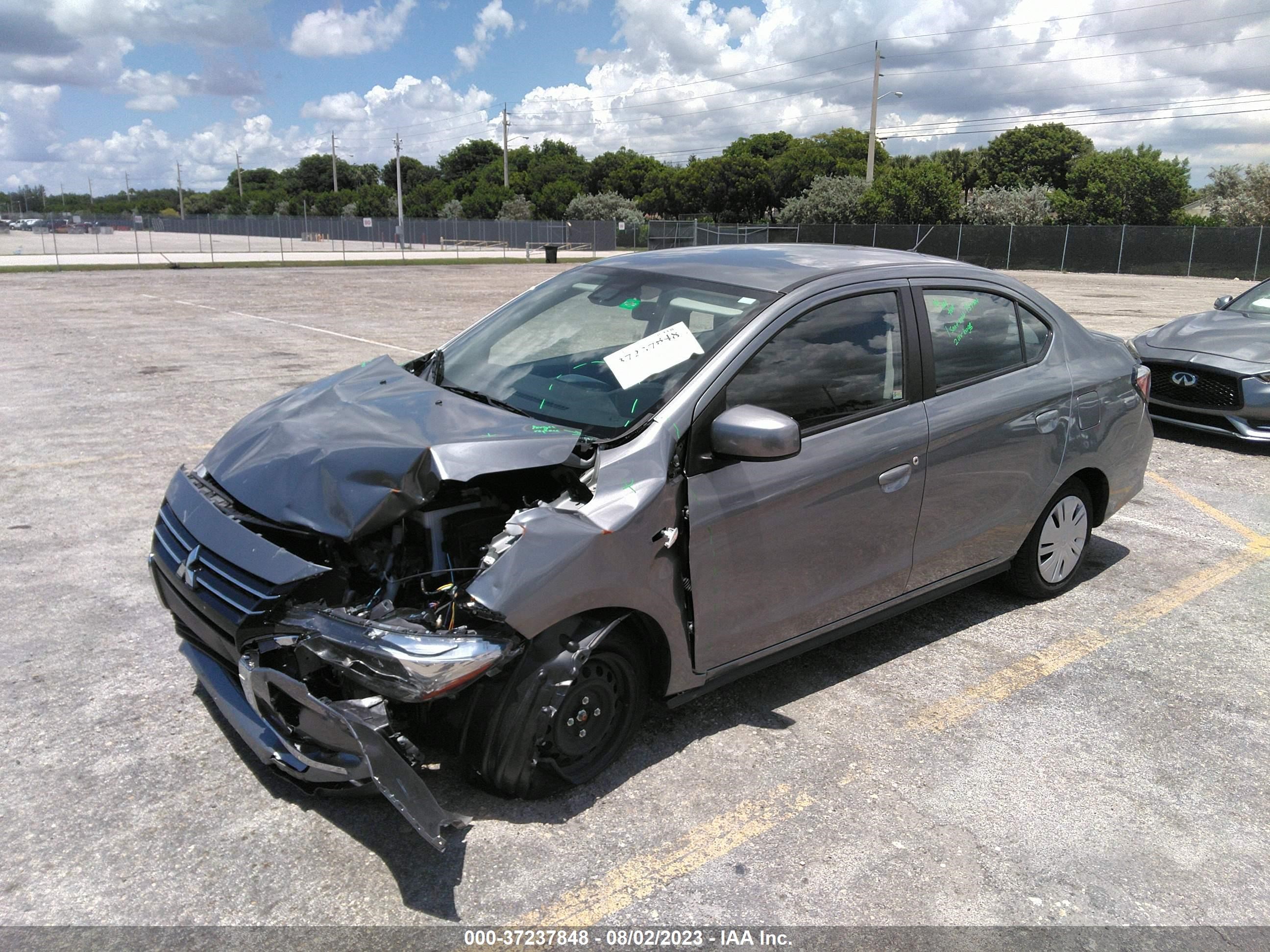 Photo 1 VIN: ML32FUFJ0PHF03883 - MITSUBISHI MIRAGE 