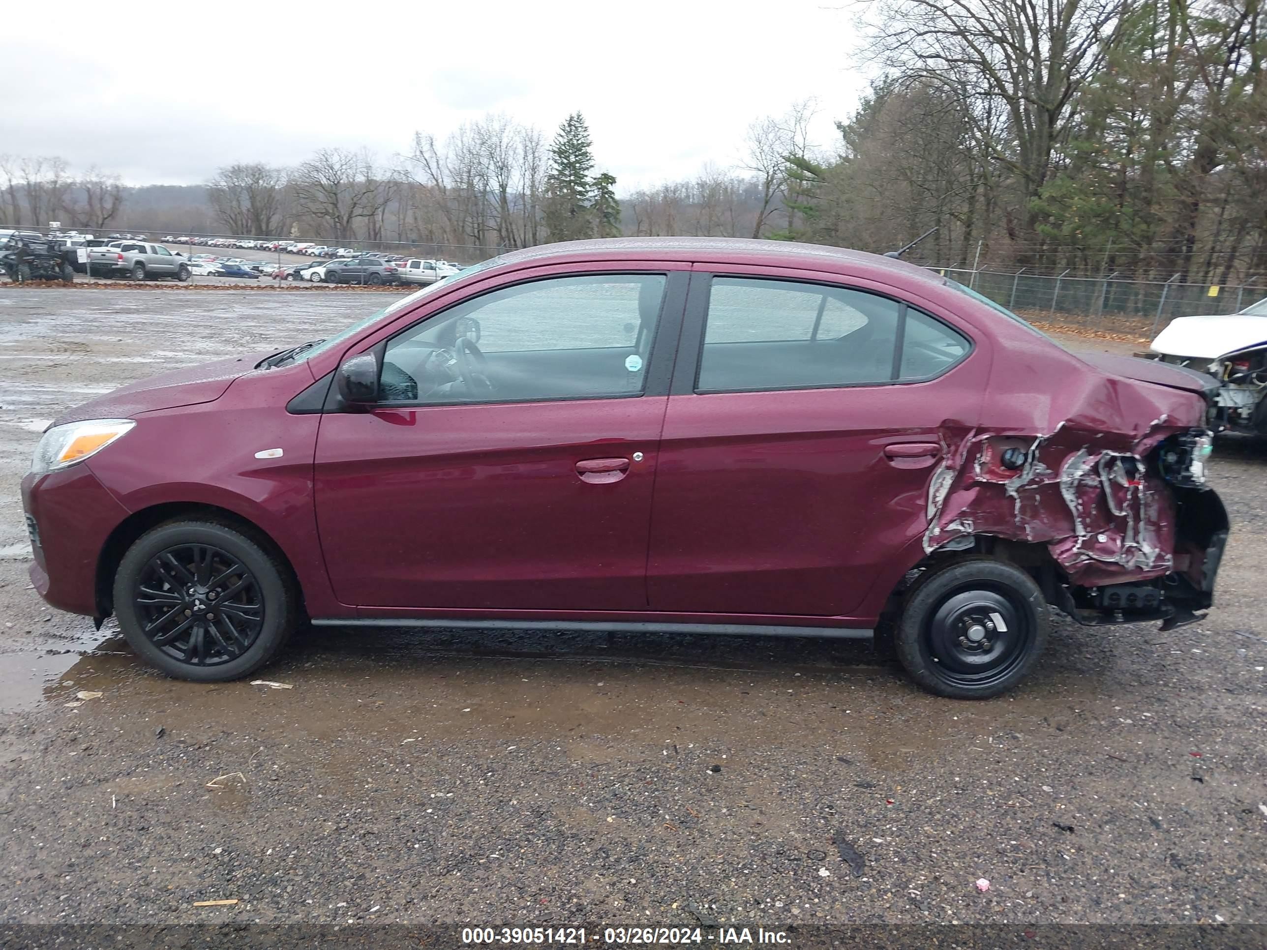 Photo 13 VIN: ML32FUFJ2NHF08113 - MITSUBISHI MIRAGE 