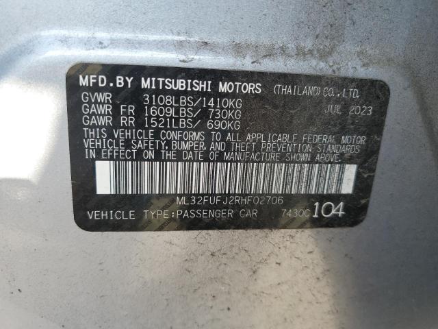 Photo 11 VIN: ML32FUFJ2RHF02706 - MITSUBISHI MIRAGE G4 