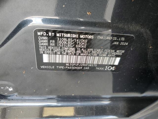 Photo 11 VIN: ML32FUFJ2RHF08375 - MITSUBISHI MIRAGE 