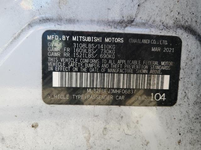 Photo 11 VIN: ML32FUFJ3MHF06837 - MITSUBISHI MIRAGE G4 