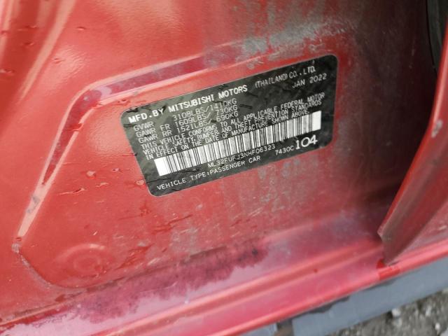 Photo 11 VIN: ML32FUFJ3NHF06323 - MITSUBISHI MIRAGE G4 