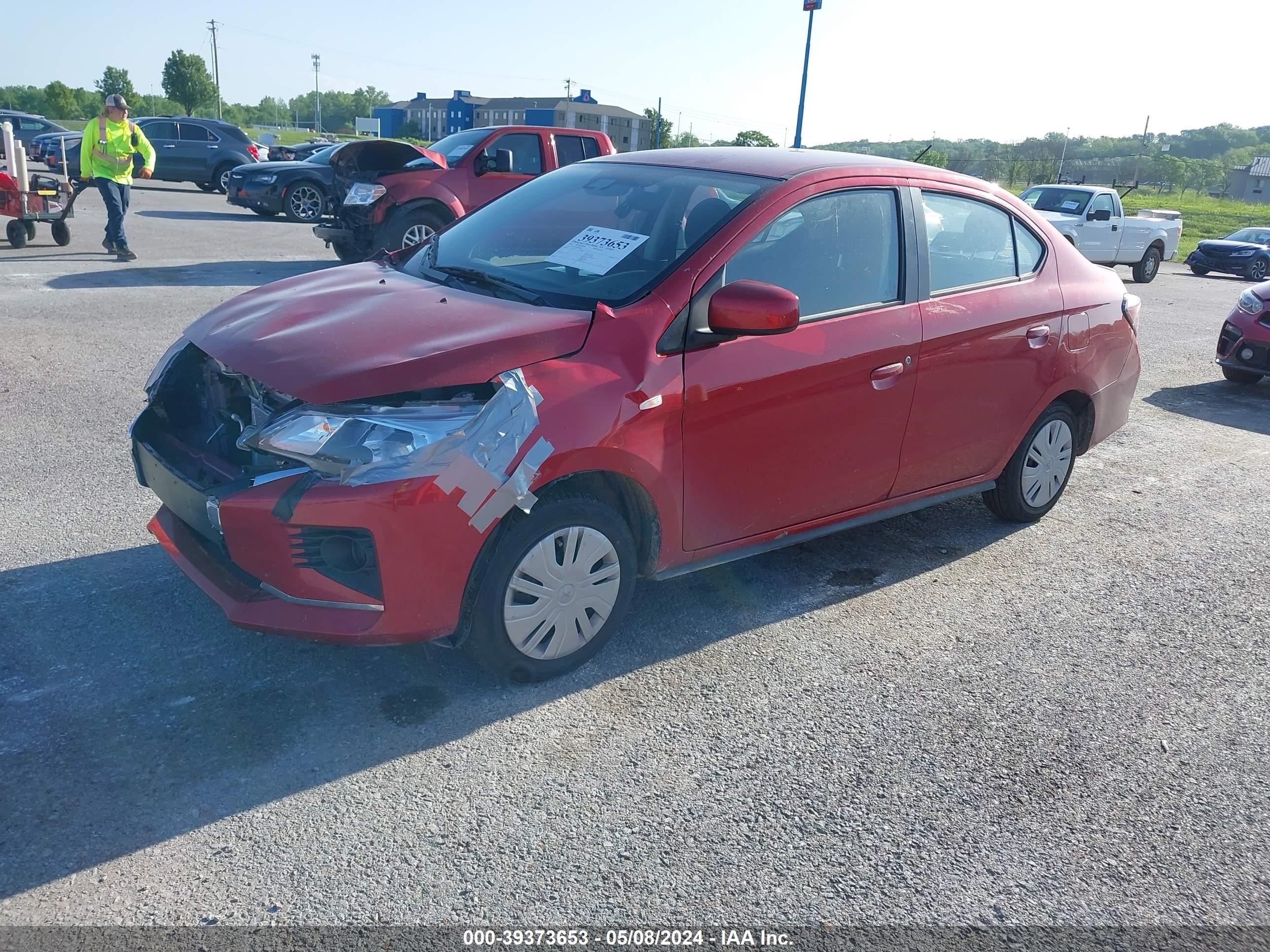 Photo 1 VIN: ML32FUFJ3RHF00446 - MITSUBISHI MIRAGE 