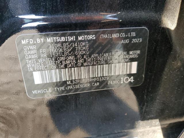 Photo 12 VIN: ML32FUFJ3RHF03329 - MITSUBISHI MIRAGE G4 