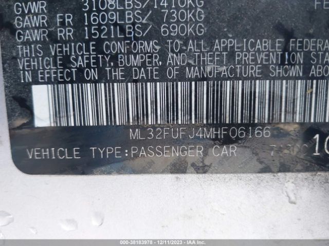 Photo 8 VIN: ML32FUFJ4MHF06166 - MITSUBISHI MIRAGE G4 