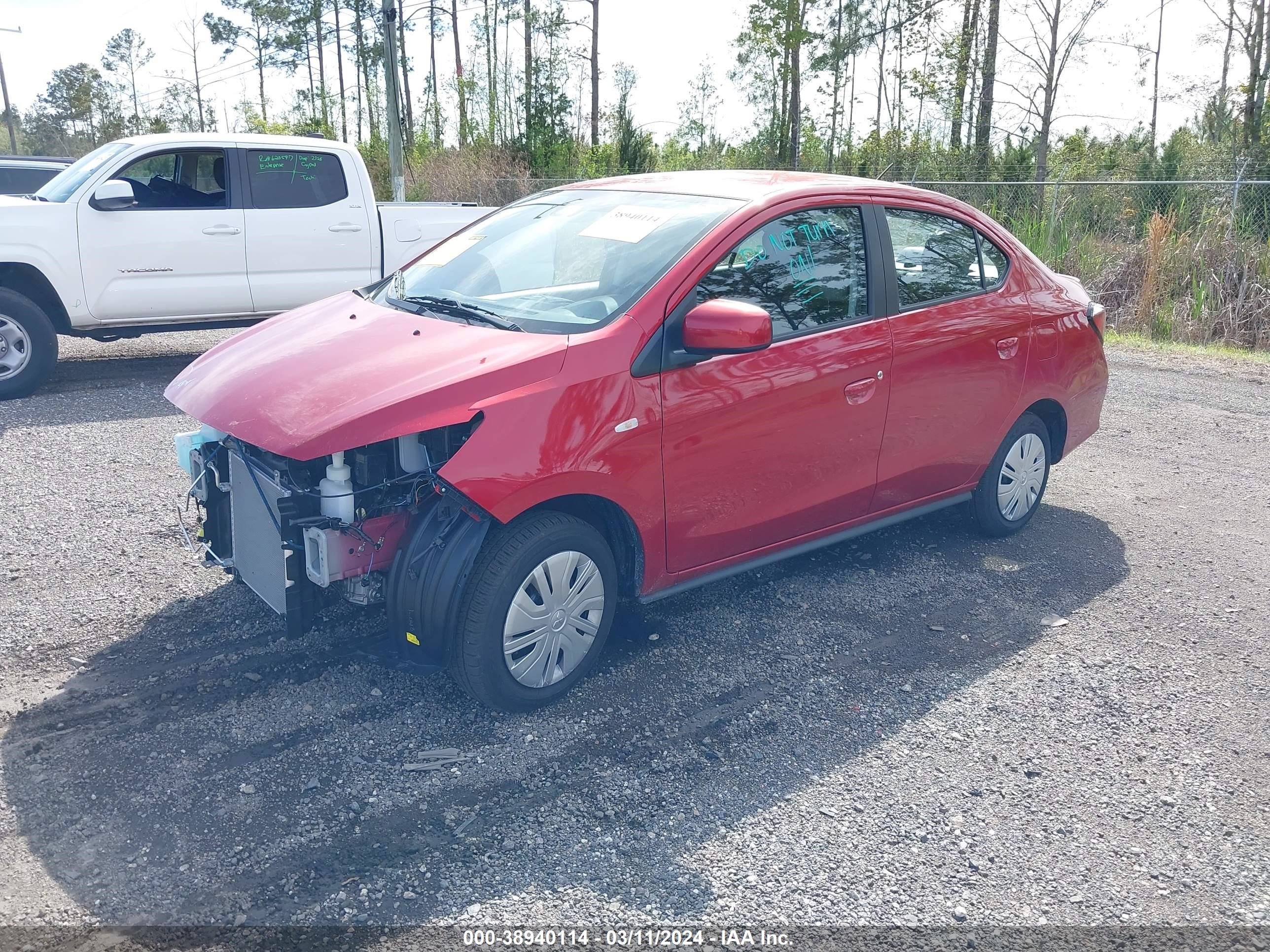 Photo 1 VIN: ML32FUFJ4RHF05736 - MITSUBISHI MIRAGE 