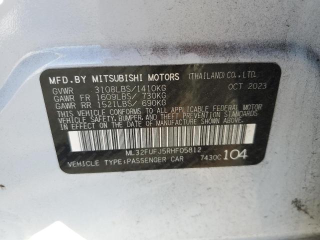 Photo 11 VIN: ML32FUFJ5RHF05812 - MITSUBISHI MIRAGE G4 