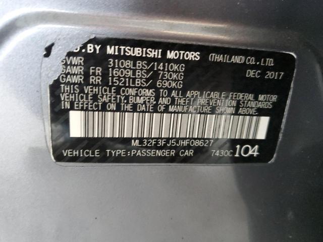 Photo 11 VIN: ML32FUFJ6MHF02698 - MITSUBISHI MIRAGE 