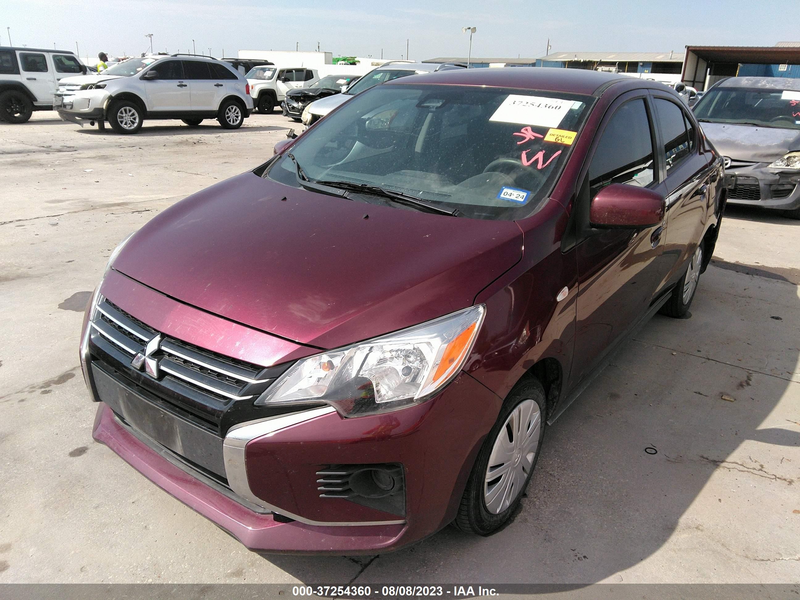 Photo 1 VIN: ML32FUFJ6MHF03088 - MITSUBISHI MIRAGE G4 