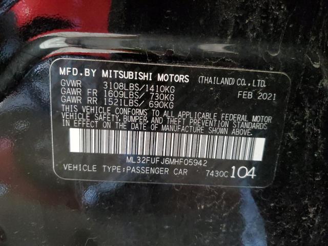 Photo 9 VIN: ML32FUFJ6MHF05942 - MITSUBISHI MIRAGE G4 