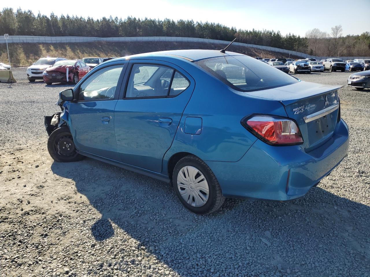 Photo 1 VIN: ML32FUFJ6NHF06669 - MITSUBISHI MIRAGE 