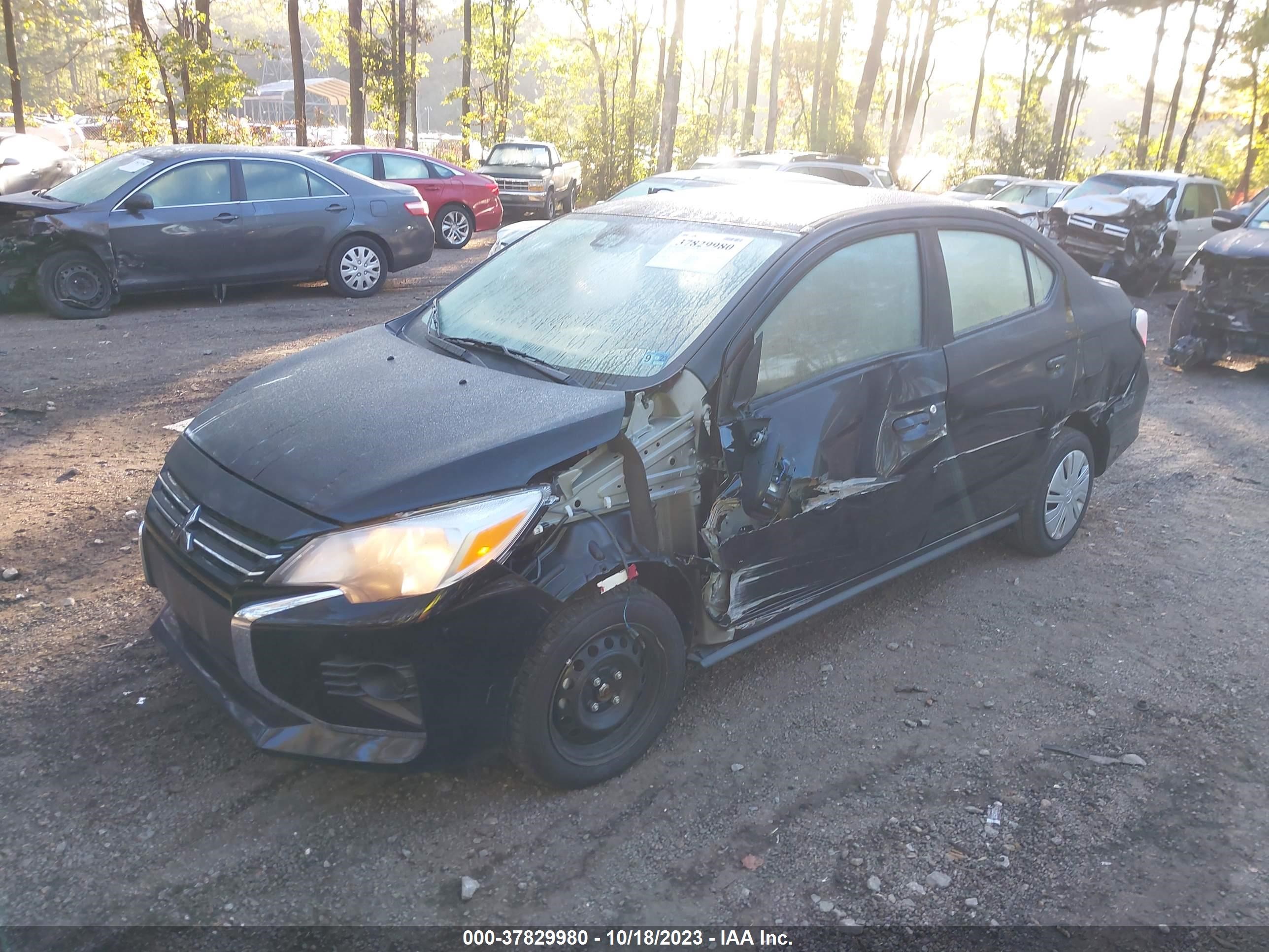 Photo 1 VIN: ML32FUFJ6NHF09135 - MITSUBISHI MIRAGE 