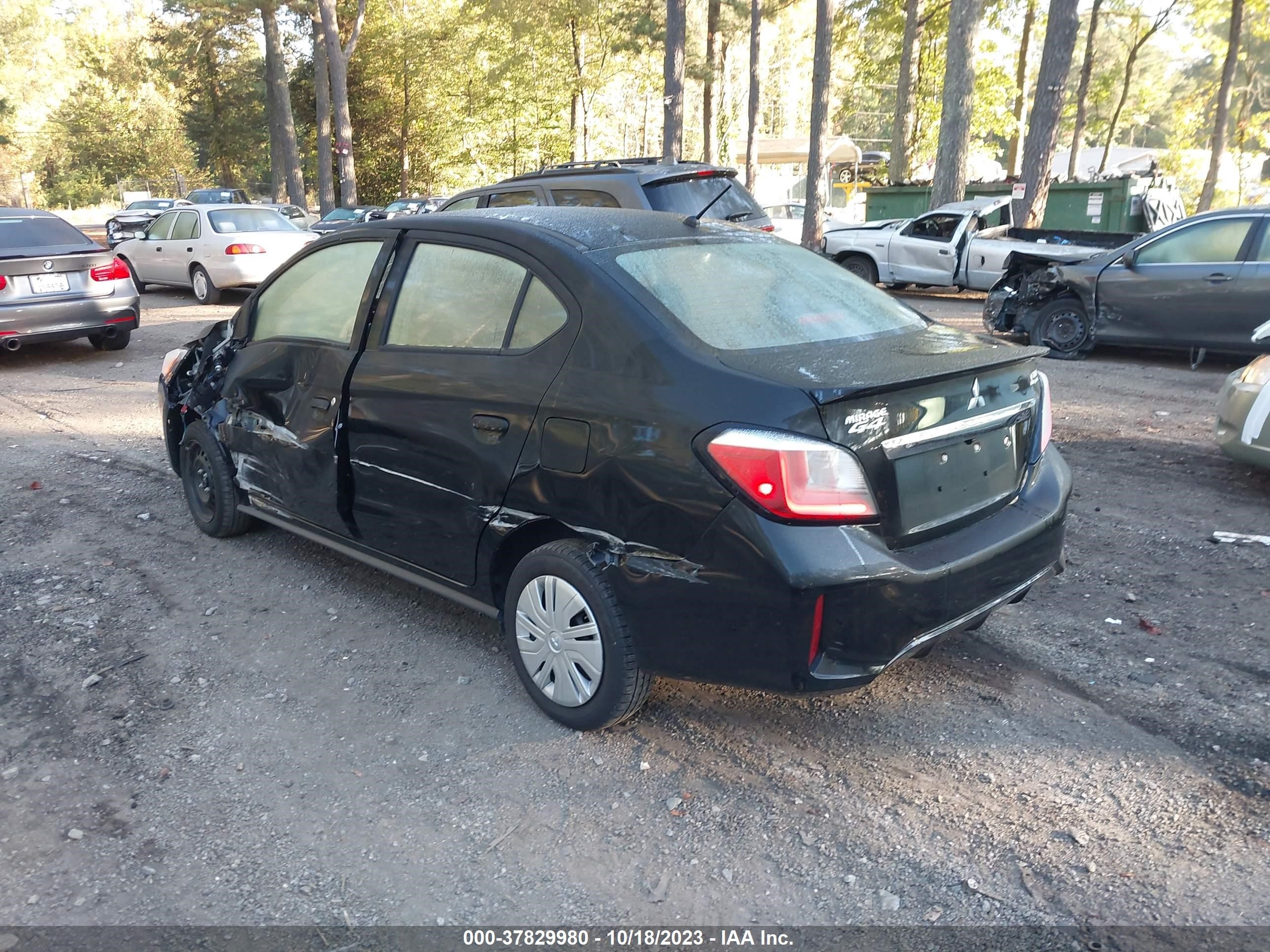 Photo 2 VIN: ML32FUFJ6NHF09135 - MITSUBISHI MIRAGE 