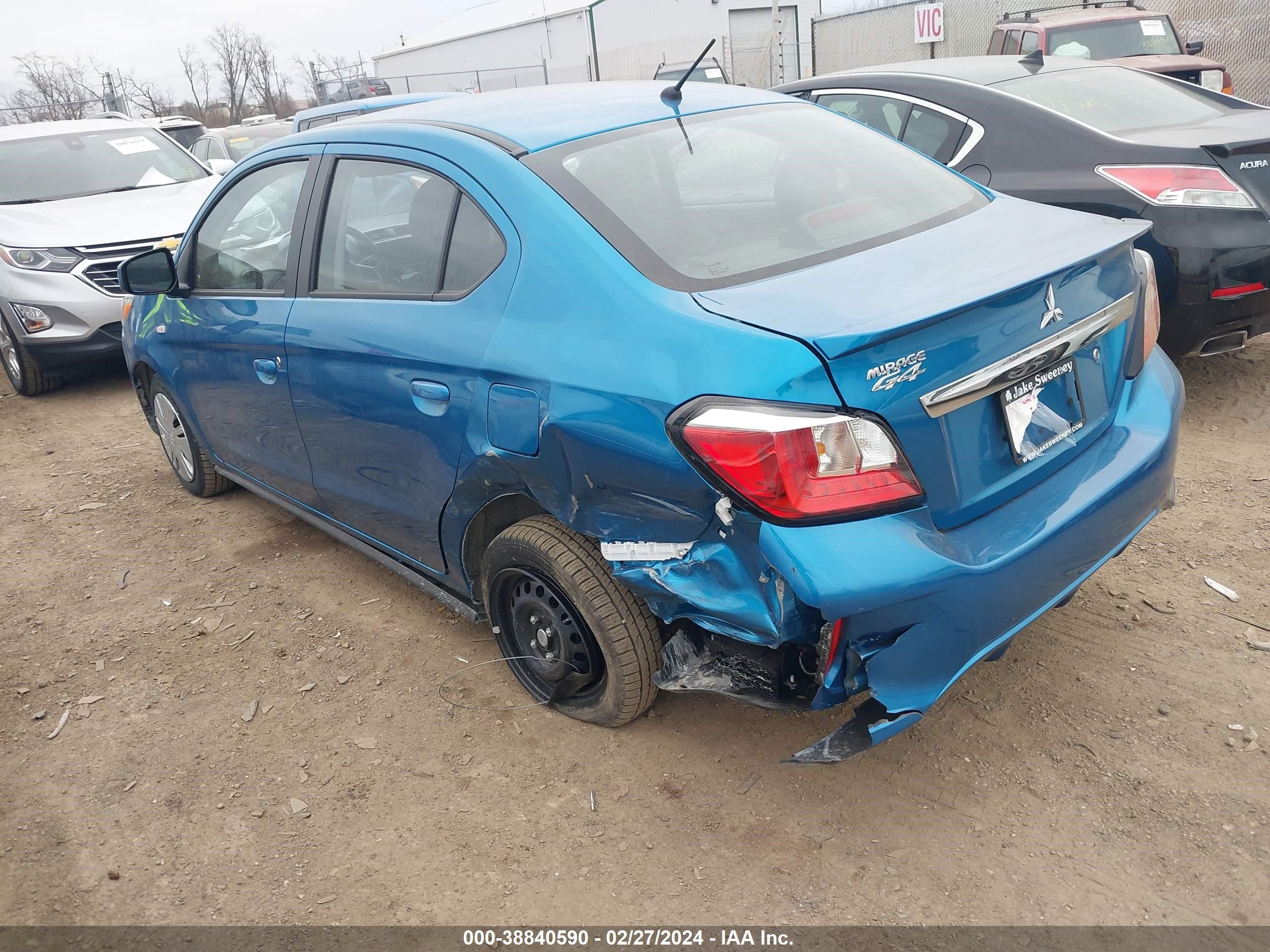 Photo 2 VIN: ML32FUFJ6RHF00747 - MITSUBISHI MIRAGE 