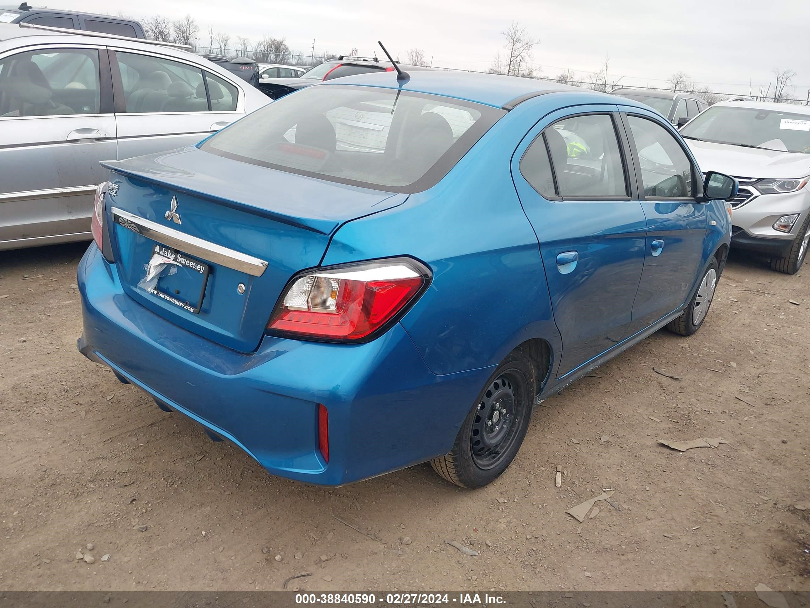 Photo 3 VIN: ML32FUFJ6RHF00747 - MITSUBISHI MIRAGE 