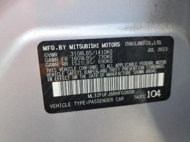 Photo 11 VIN: ML32FUFJ6RHF02658 - MITSUBISHI MIRAGE G4 