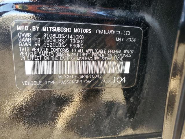 Photo 12 VIN: ML32FUFJ6RHF10842 - MITSUBISHI MIRAGE G4 