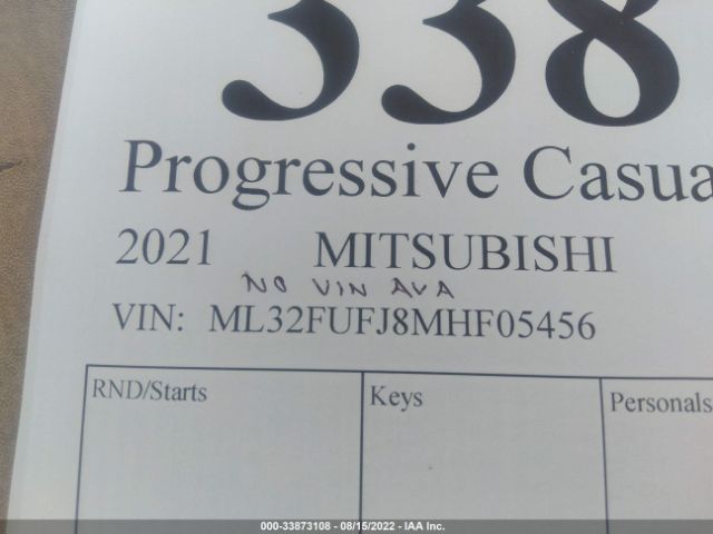 Photo 8 VIN: ML32FUFJ8MHF05456 - MITSUBISHI MIRAGE G4 