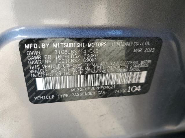 Photo 11 VIN: ML32FUFJ8PHF04621 - MITSUBISHI MIRAGE 