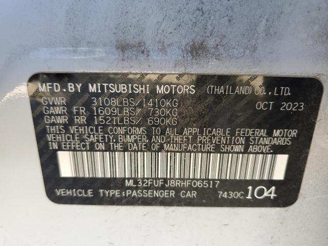 Photo 11 VIN: ML32FUFJ8RHF06517 - MITSUBISHI MIRAGE G4 