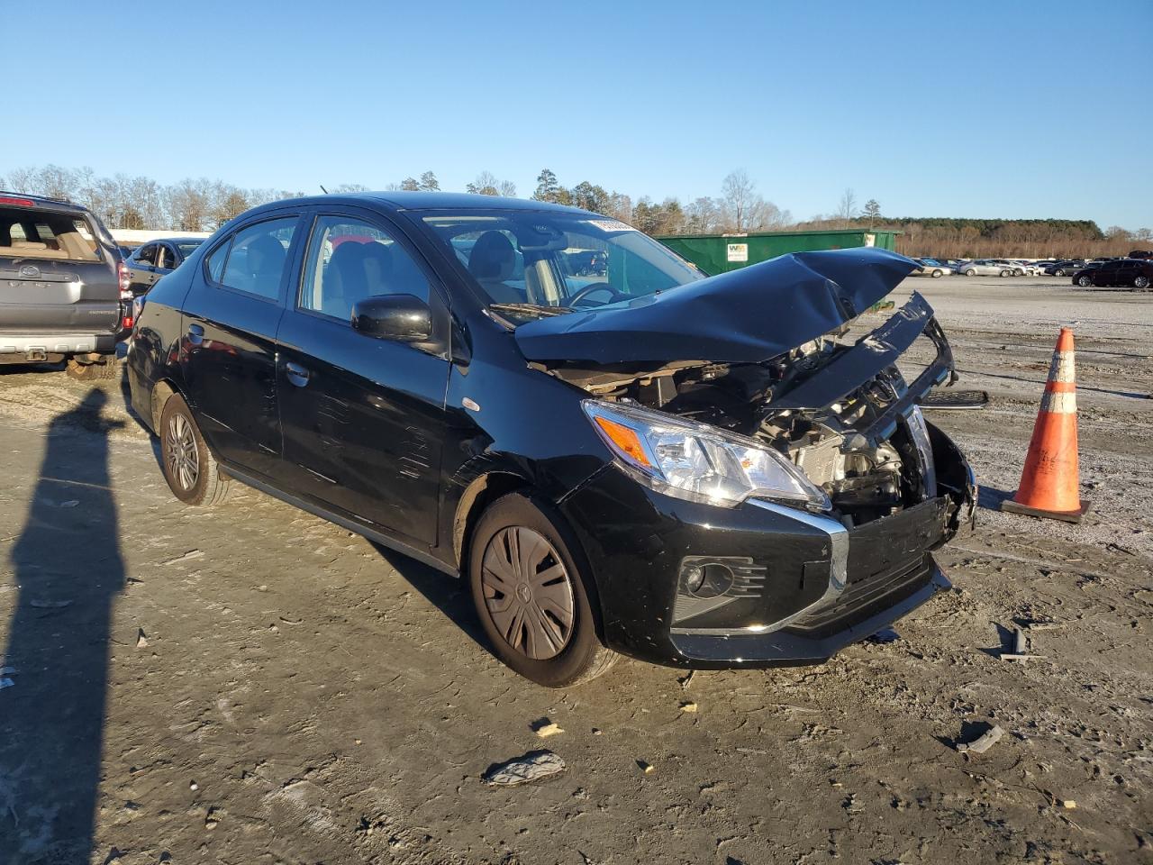 Photo 3 VIN: ML32FUFJ9NHF06648 - MITSUBISHI MIRAGE 