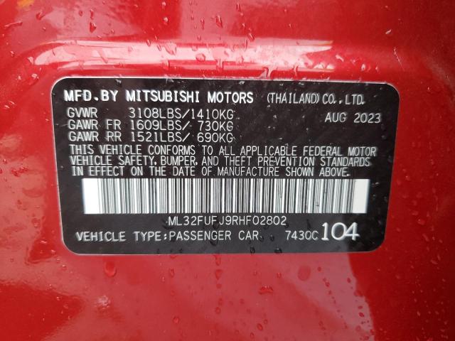 Photo 11 VIN: ML32FUFJ9RHF02802 - MITSUBISHI MIRAGE G4 