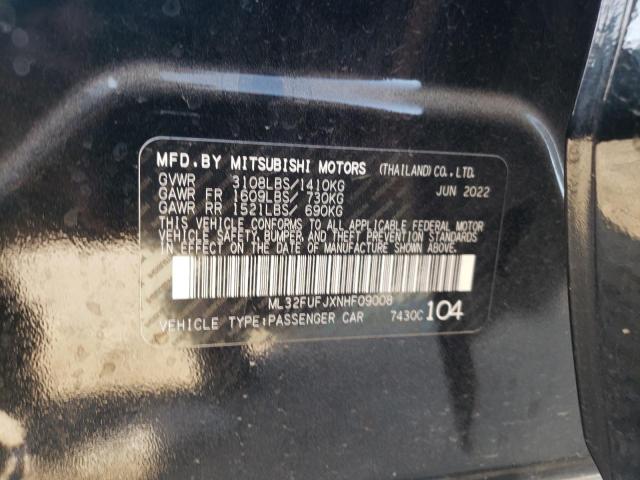 Photo 12 VIN: ML32FUFJXNHF09008 - MITSUBISHI MIRAGE 