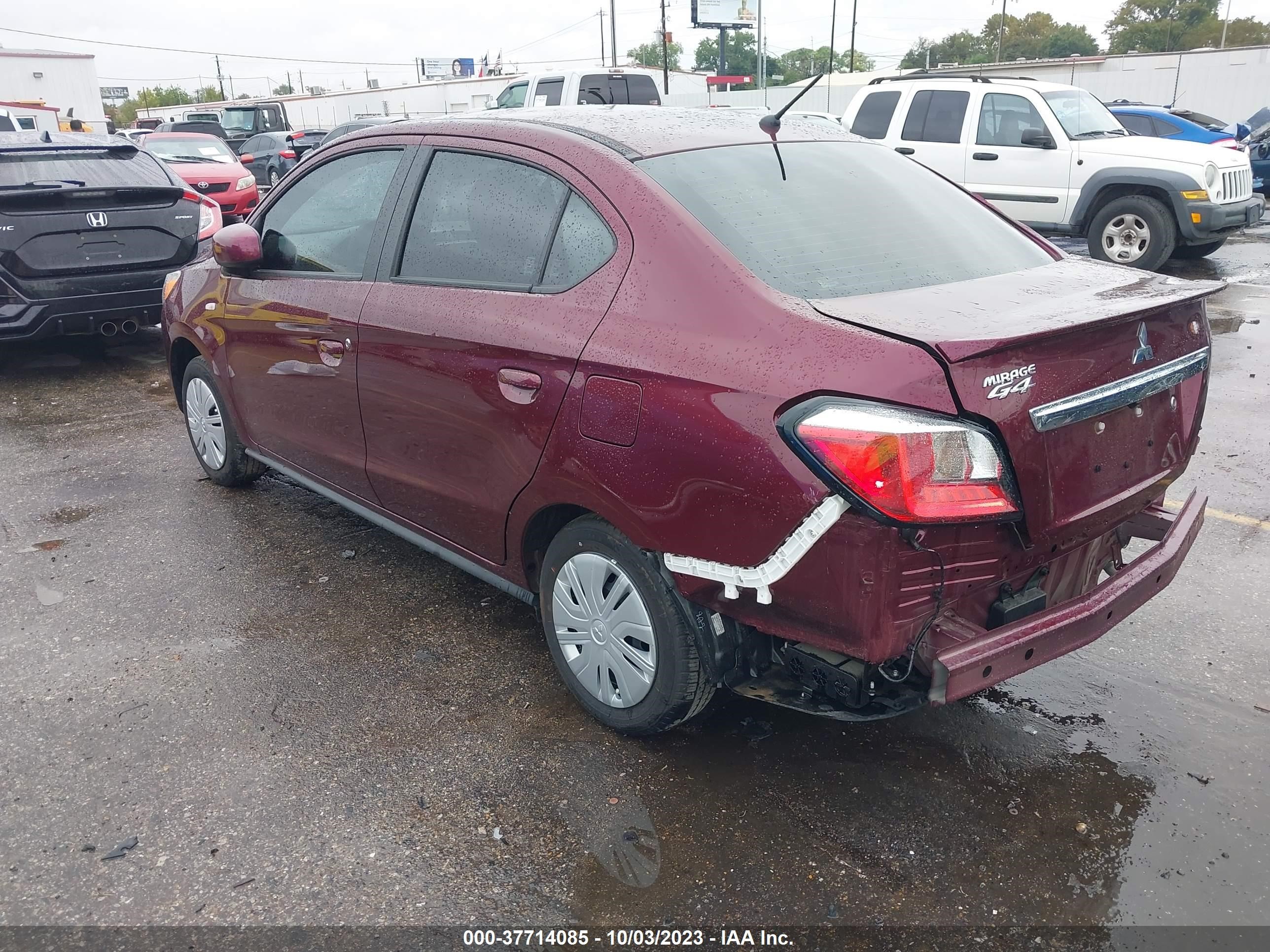 Photo 2 VIN: ML32FUFJXNHF09283 - MITSUBISHI MIRAGE 