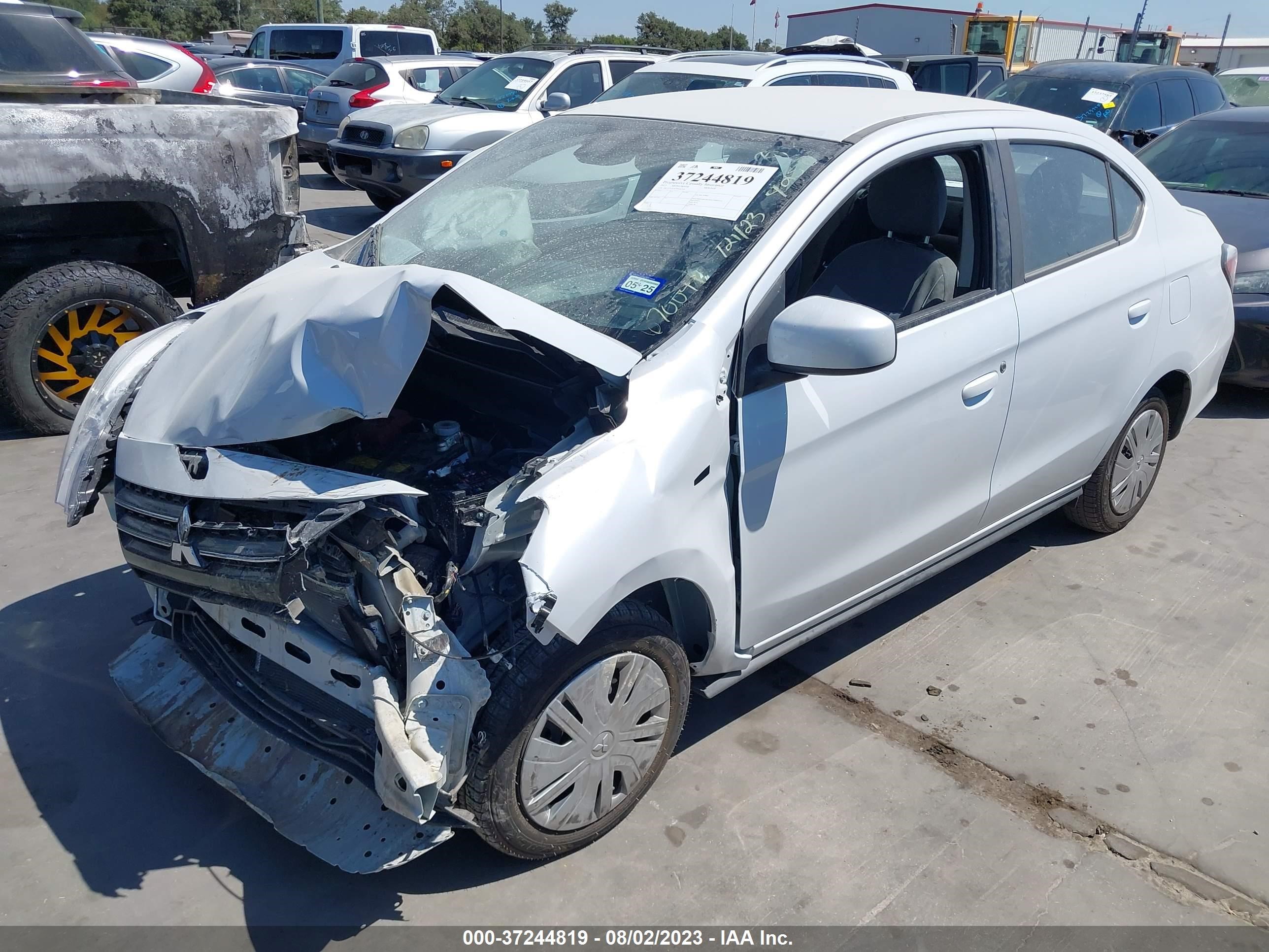 Photo 1 VIN: ML32FUFJXPHF04250 - MITSUBISHI MIRAGE 